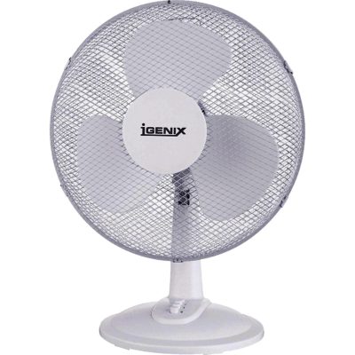 Igenix DF1610  - 16 Inch Desk Fan in White